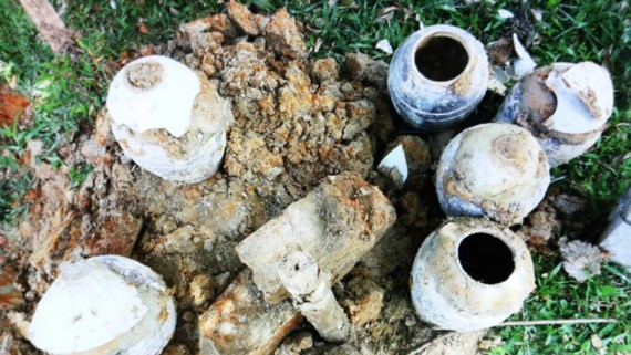 Hiện vật được phát hiện. Hiện vật được phát hiện.