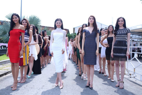 Cuộc thi Hoa hậu Hoàn vũ VN 2017 thu hút nhiều gương mặt ấn tượng.