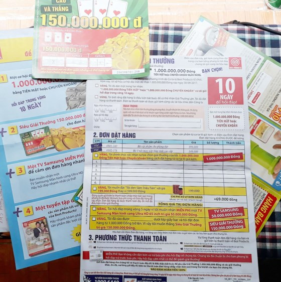 Chiêu khuyến mãi làm mờ mắt khách hàng: Xác nhận trúng thưởng 1 tỷ đồng, nhưng… khách hàng phải mua sản phẩm Chiêu khuyến mãi làm mờ mắt khách hàng: Xác nhận trúng thưởng 1 tỷ đồng, nhưng… khách hàng phải mua sản phẩm