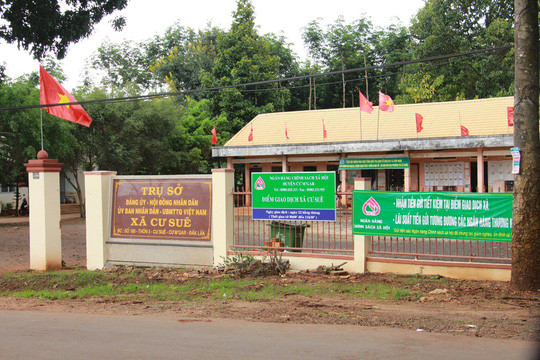 UBND xã Cư Suê nơi ông Hiền từng công tác UBND xã Cư Suê nơi ông Hiền từng công tác