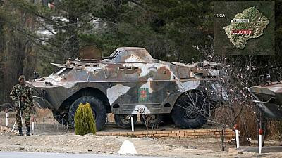 Vương quốc Lesotho nhỏ bé thường xuyên phải đối mặt với những hỗn loạn chính trị kể từ âm mưu đảo chính năm 2014. Ảnh: Reuters