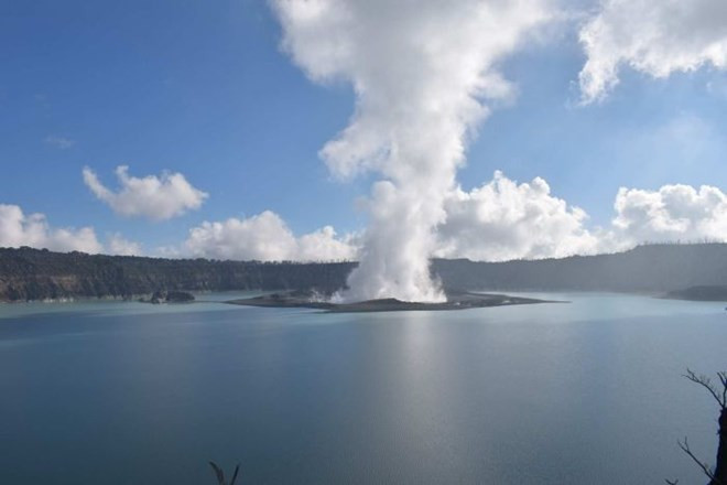 Núi lửa Manaro. (Nguồn: Vanuatu Red Cross)