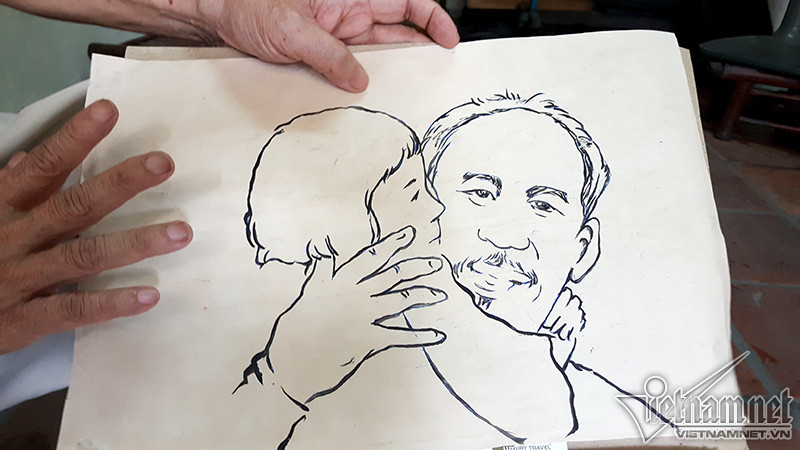  Bản vẽ tay đầu tiên của bức tranh