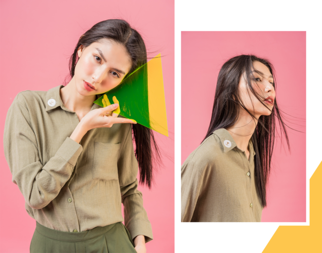 Hai cô gái đang dần khẳng định sự đa dạng trong phong cách của mình...