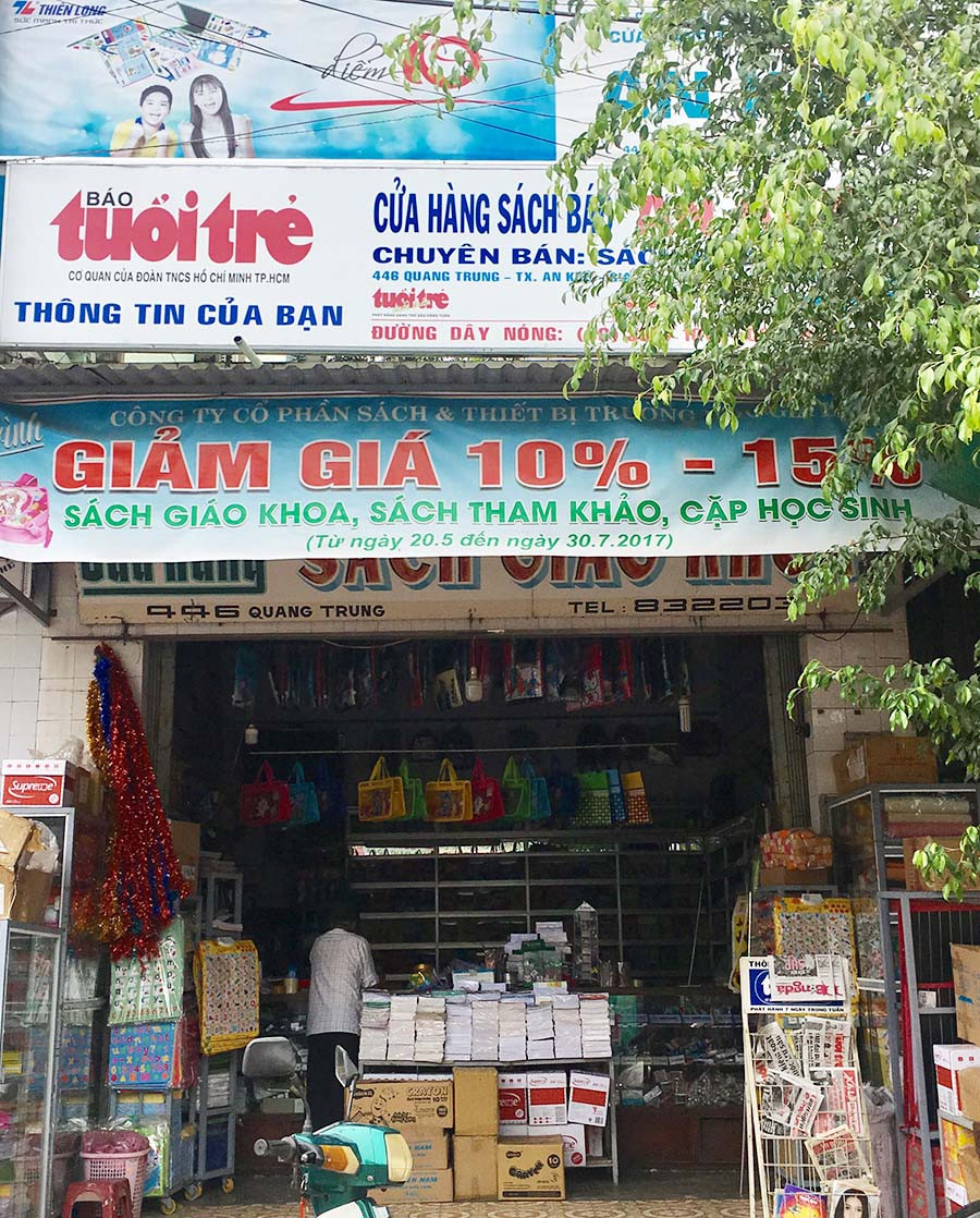 Căn nhà 446 Quang Trung, An Khê. Ảnh: Hà Duy Căn nhà 446 Quang Trung, An Khê. Ảnh: Hà Duy
