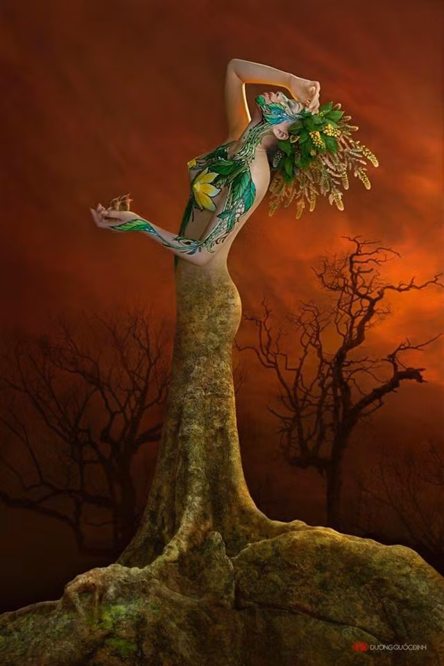  Một tác phẩm đầy tính nghệ thuật của nhiếp ảnh Dương Quốc Định.