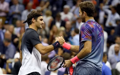 Roger Federer nhận thất bại tâm phục khẩu phục trước Del Portro. (Ảnh: Getty)