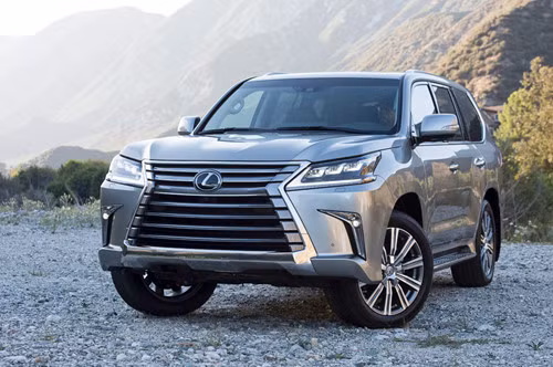 Lexus LX570, một trong những mẫu SUV 7 chỗ hạng sang được yêu thích nhất tại Mỹ.