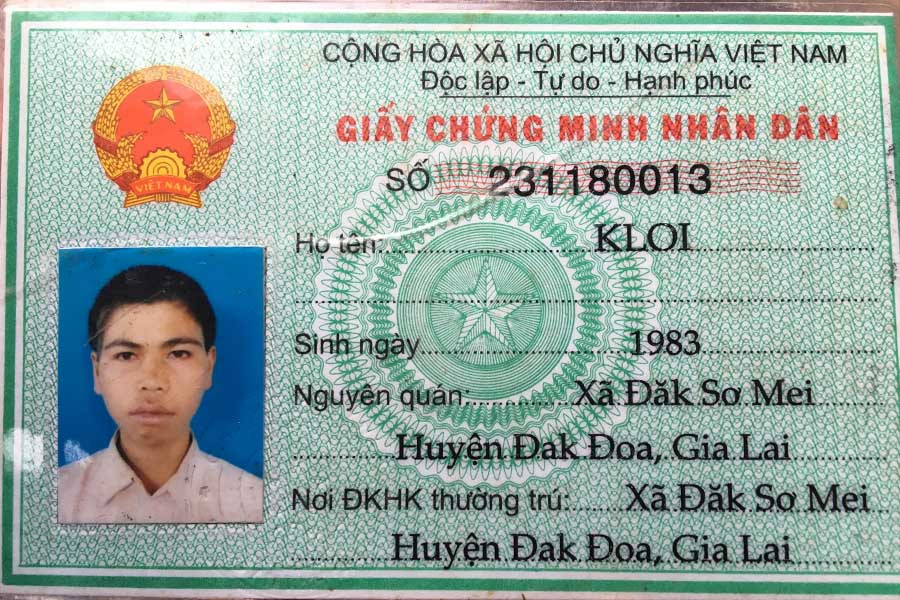 Anh Kloi mất tích đã hơn 6 ngày. Ảnh: Phương Linh Anh Kloi mất tích đã hơn 6 ngày. Ảnh: Phương Linh