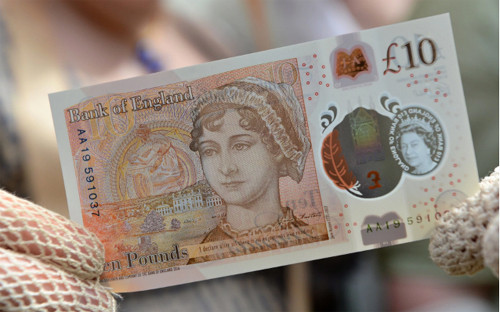 Anh bắt đầu lưu hành đồng 10 bảng mới từ ngày 14-9.