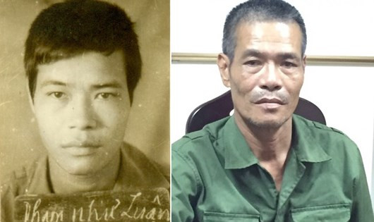 Đối tượng Phạm Như Luân trước thời điểm bị truy nã và thời điểm bị bắt. Ảnh: Báo Quảng Ninh. Đối tượng Phạm Như Luân trước thời điểm bị truy nã và thời điểm bị bắt. Ảnh: Báo Quảng Ninh.