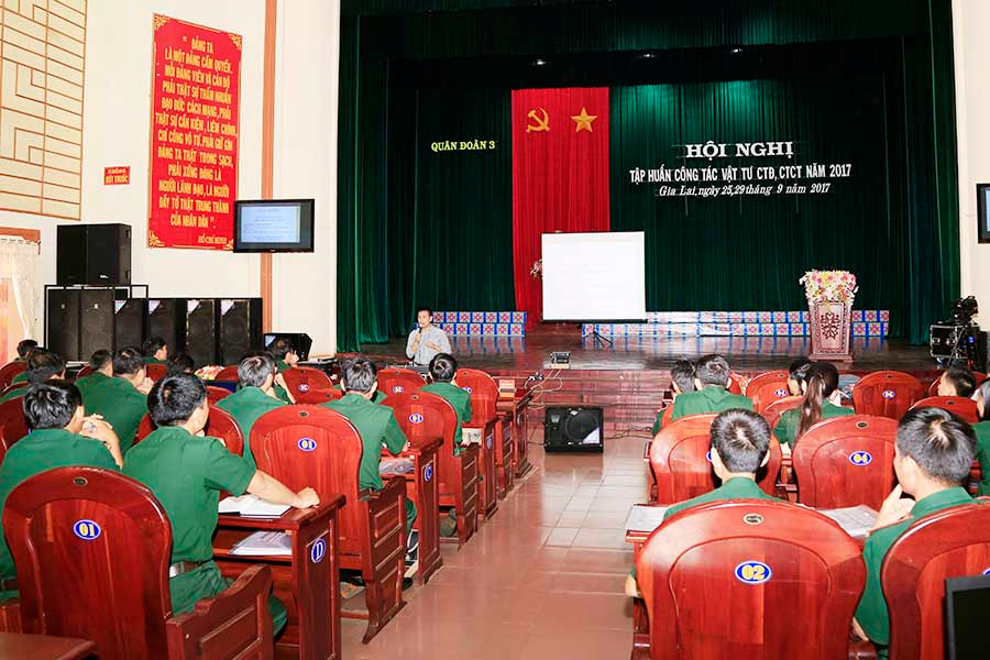  Quang cảnh lớp tập huấn. Ảnh: Vũ Duy Hiển