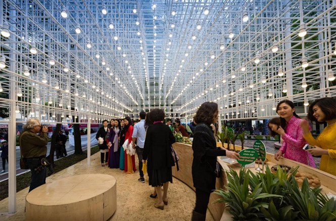 Công trình nhà ẩm thực do Nguyễn Hoàng Mạnh thiết kế