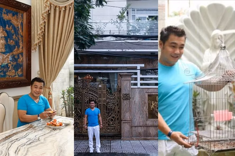 Lý Hùng sống tao nhã trong căn biệt thự tại TPHCM. Ảnh: NSCC.