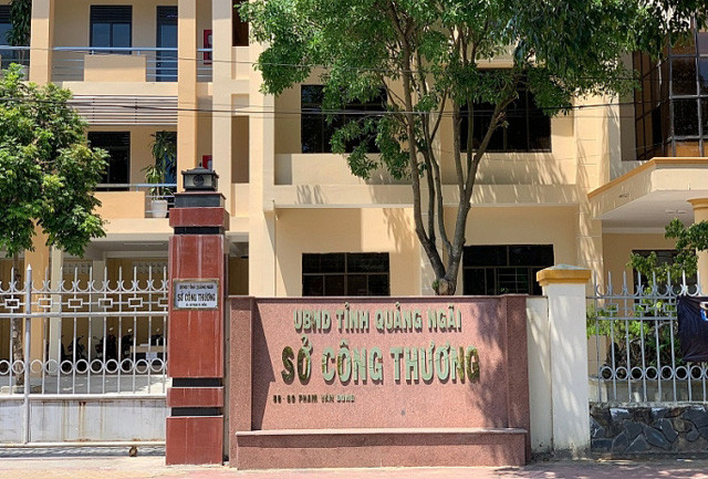 Sở Công Thương tỉnh Quảng Ngãi - một trong những đơn vị còn thiếu cán bộ đứng đầu.