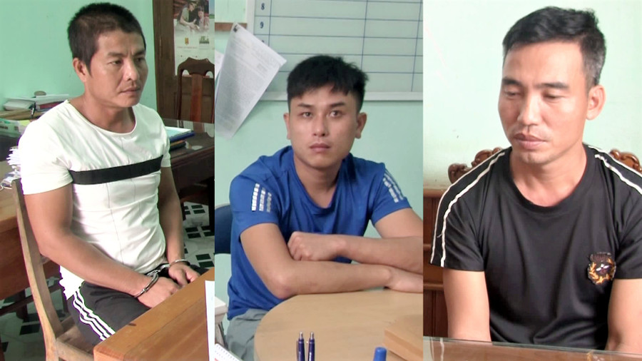 Nhóm 3 đối tượng chuyên trộm đồ gỗ bị bắt.  Nhóm 3 đối tượng chuyên trộm đồ gỗ bị bắt.