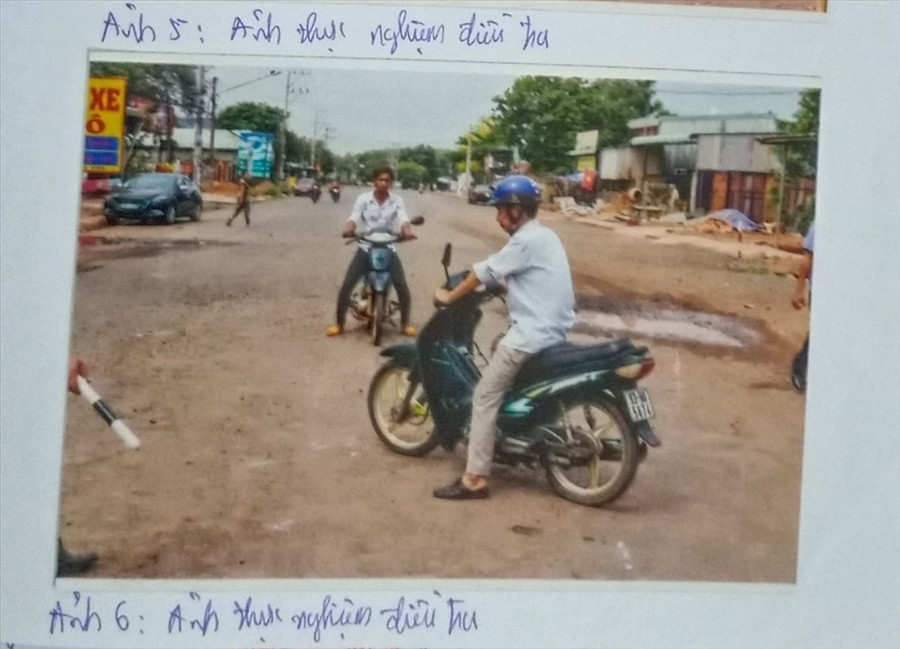 Hiện trường vụ án. Ảnh chụp hồ sơ vụ án Hiện trường vụ án. Ảnh chụp hồ sơ vụ án