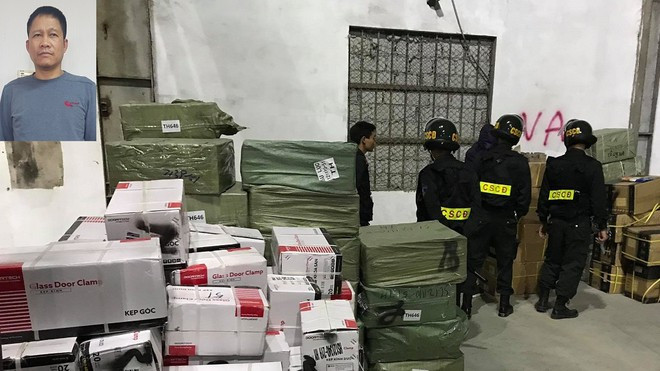 Đào Văn Chấp (ảnh nhỏ) được xác định là kẻ cầm đầu đường dây buôn lậu ẢNH THÁI SƠN