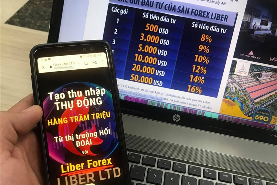 Các sàn Forex tại Việt Nam hoạt động đều không có giấy phép, không có pháp nhân, máy chủ điều hành hoạt động giao dịch đều đặt ở nước ngoài. Ảnh: N.Văn