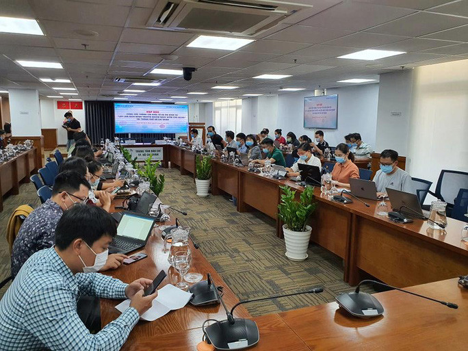 Quang cảnh buổi họp báo