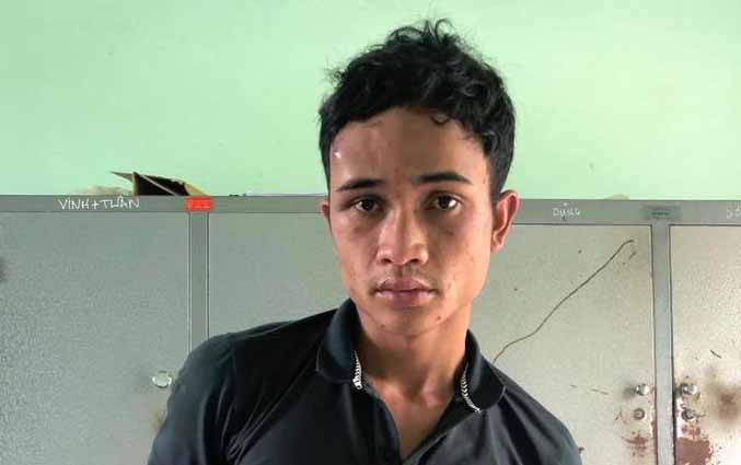 Ksor Juih khi bị bắt về hành vi mua bán trái phép chất ma túy