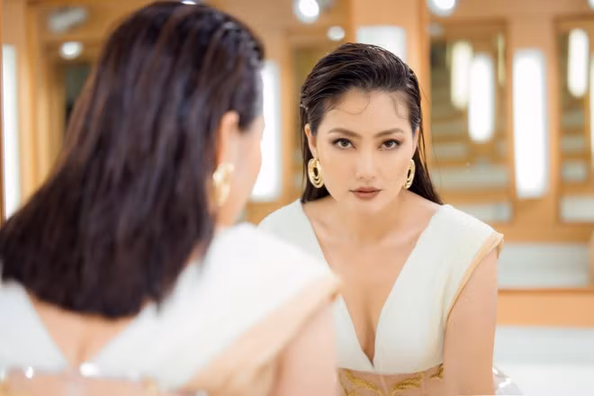 Năm 2020, Ngọc Lan được đánh giá cao trong hai vai phản diện ở phim Luật trời và Trói buộc yêu thương ẢNH: THÀNH ĐẠT