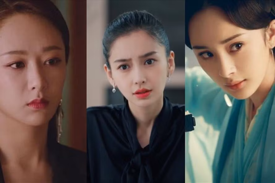 Dương Mịch, Dương Tử, Angela Baby là 3 mỹ nhân họ Dương nổi tiếng nhưng dính không ít thị phi của Hoa ngữ. Ảnh: Cắt phim