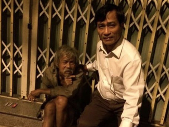 Đinh Văn Báng thời còn lang thang - Ảnh: TRẦM LỢI MẾN