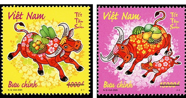  Mẫu bộ tem. (Nguồn: mic.gov.vn)