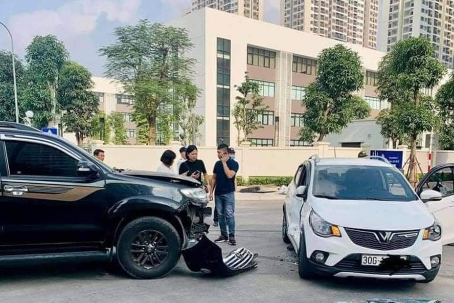 Một vụ tai nạn giao thông. Ảnh P.Tuấn