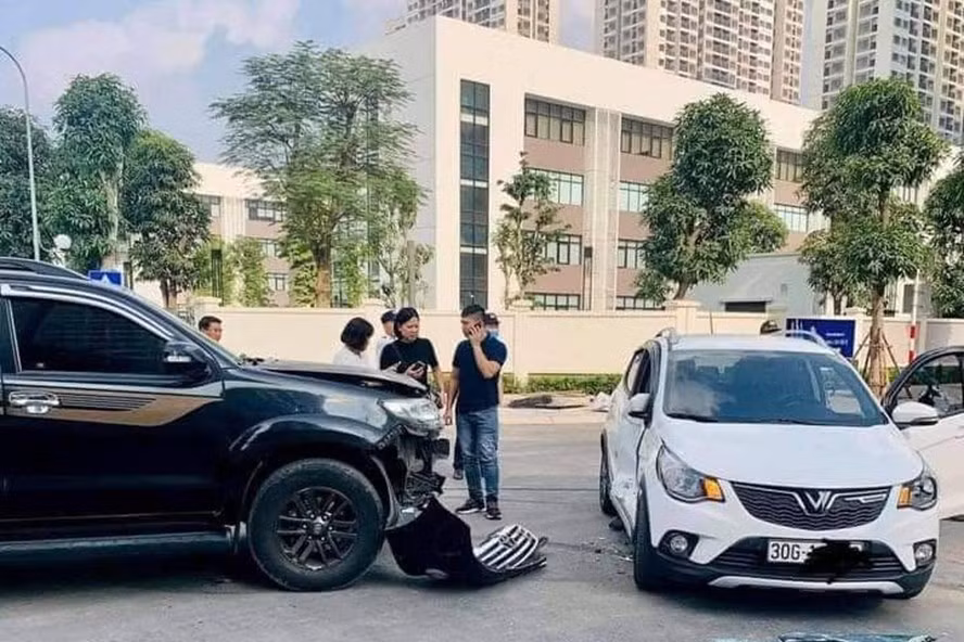 Một vụ tai nạn giao thông. Ảnh P.Tuấn