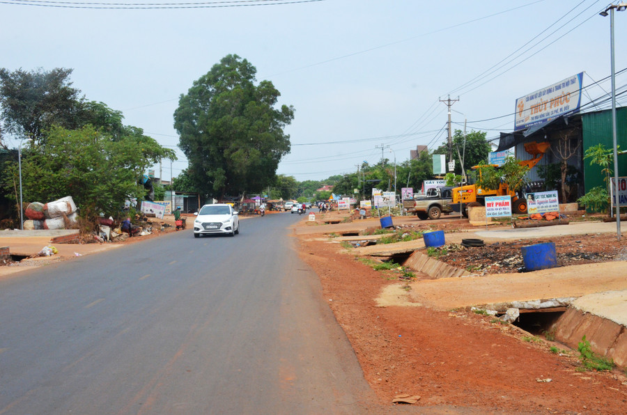 Xã Ia Dom (huyện Đức Cơ) hôm nay. Ảnh: Hồ Đình Kỳ