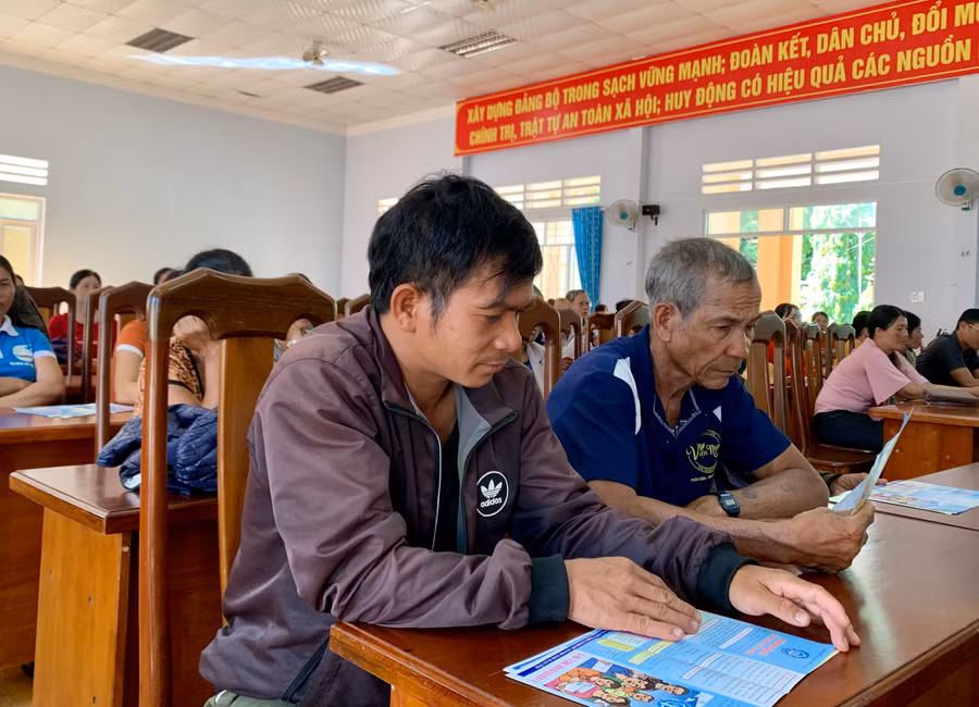 -Huyện Chư Pưh sẽ tiếp tục tăng cường tuyên truyền về chính sách BHXH, BHYT. Ảnh: Như Nguyện