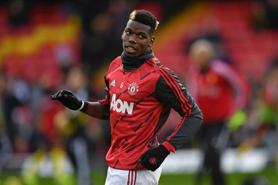 Paul Pogba khẳng định chắc chắn ở lại Man United và chiến đấu vì câu lạc bộ. Ảnh: AFP