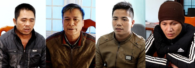 Các đối tượng khác bị tạm giữ trong chuyên án