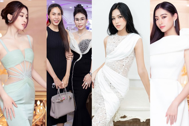 Thủy Tiên tự tin để mặt mộc dự sự kiện cùng các Hoa hậu và Á hậu Việt Nam ẢNH: KHOA NGUYỄN