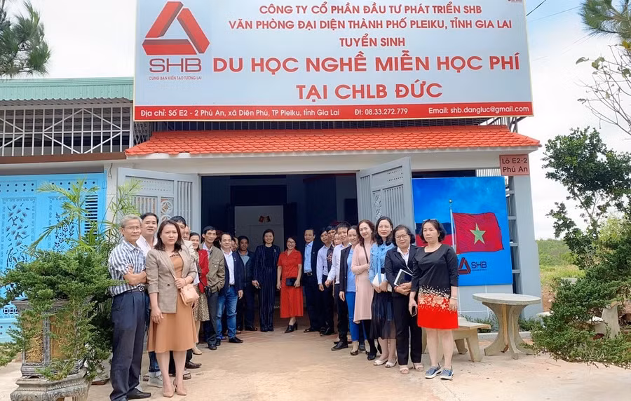 Văn phòng đại diện tại Gia Lai tại Khu dân cư Phú An, xã Diên Phú. TP. Pleiku. Ảnh: Nguyễn Giang