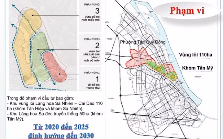  Vị trí đầu tư của Dự án Làng Văn hóa du lịch Sa Đéc.