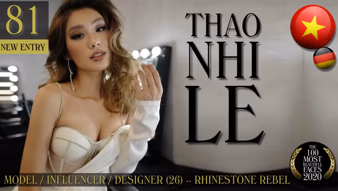 Thảo Nhi là đại diện duy nhất của Việt Nam xuất hiện trong danh sách này. ẢNH: CẮT TỪ VIDEO