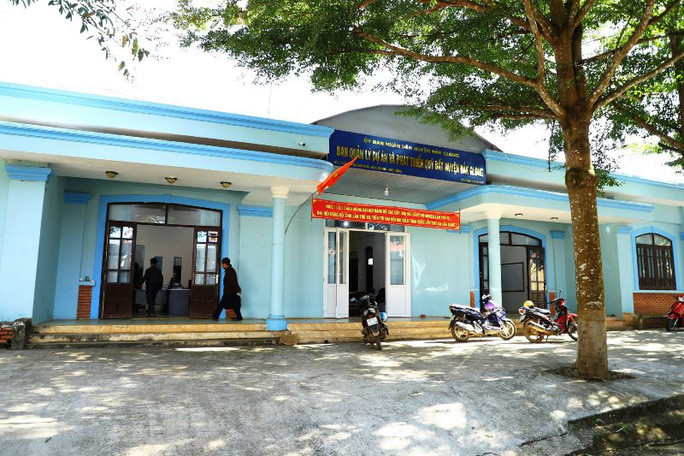 Ban Quản lý dự án và phát triển quỹ đất huyện Đắk Glong - nơi ông Phan Thanh Vỹ công tác