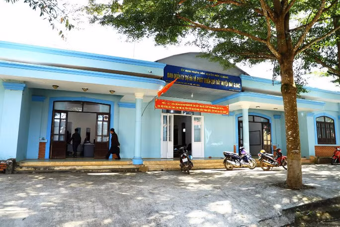 Ban Quản lý dự án và phát triển quỹ đất huyện Đắk Glong - nơi ông Phan Thanh Vỹ công tác