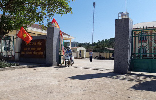 UBND xã Cư Đrăm nơi có nhiều cán bộ sai phạm trong việc xử lý gỗ lậu