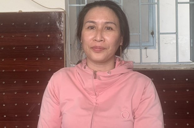 Đối tượng Lê Thị Bình. (Nguồn: Công an cung cấp)  Đối tượng Lê Thị Bình. (Nguồn: Công an cung cấp)