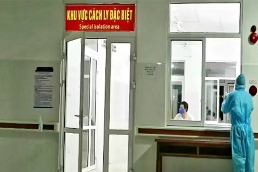 Bệnh nhân tái dương tính hiện đã được cách ly, điều trị. Ảnh: Lê Phi Long Bệnh nhân tái dương tính hiện đã được cách ly, điều trị. Ảnh: Lê Phi Long