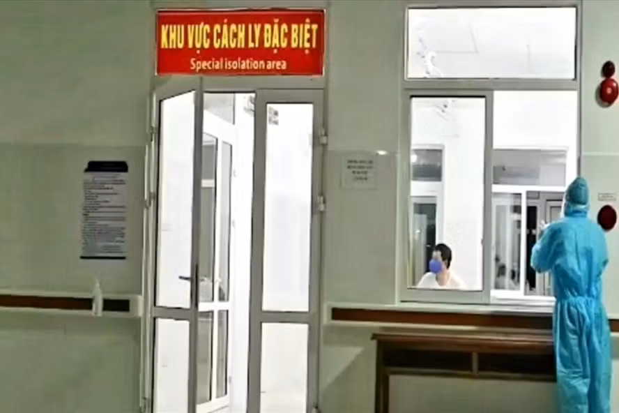  Bệnh nhân tái dương tính hiện đã được cách ly, điều trị. Ảnh: Lê Phi Long