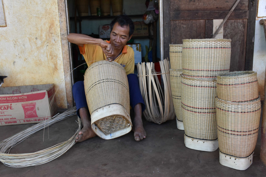  Một góc làng Bluk Blui (xã Ia Ka, huyện Chư Păh). Ảnh: Hà Phương