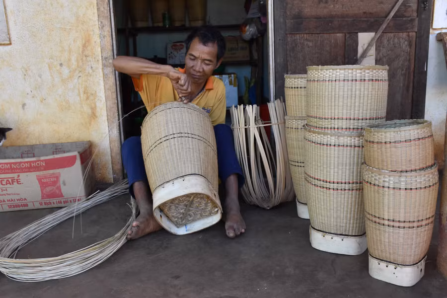  Một góc làng Bluk Blui (xã Ia Ka, huyện Chư Păh). Ảnh: Hà Phương