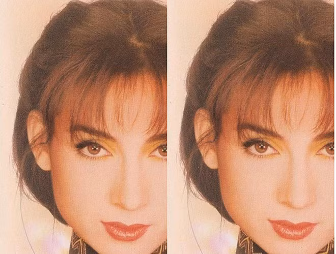 Lúc còn trẻ, Phi Nhung sở hữu vẻ đẹp cuốn hút với đôi mắt to tròn, gương mặt phúc hậu. Ảnh: NSCC.