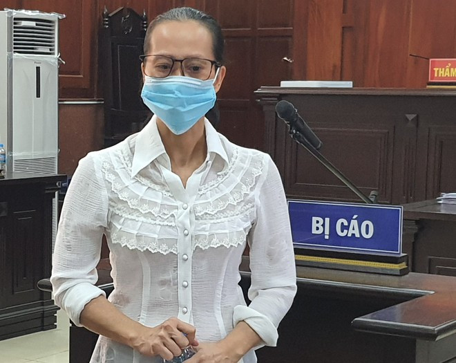 Bị cáo Phạm Thị Ái Liên tại tòa-ẢNH: SONG MAI Bị cáo Phạm Thị Ái Liên tại tòa-ẢNH: SONG MAI