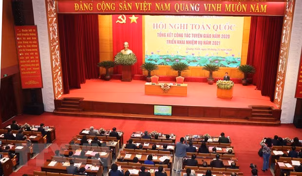 Quang cảnh hội nghị. (Ảnh: Văn Đức/TTXVN)